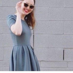 Lularoe Gray Amelia Dress size 2XL